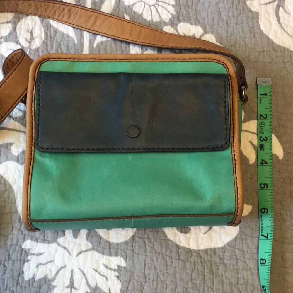 Fossil Color Block Crossbody Bag - image 3